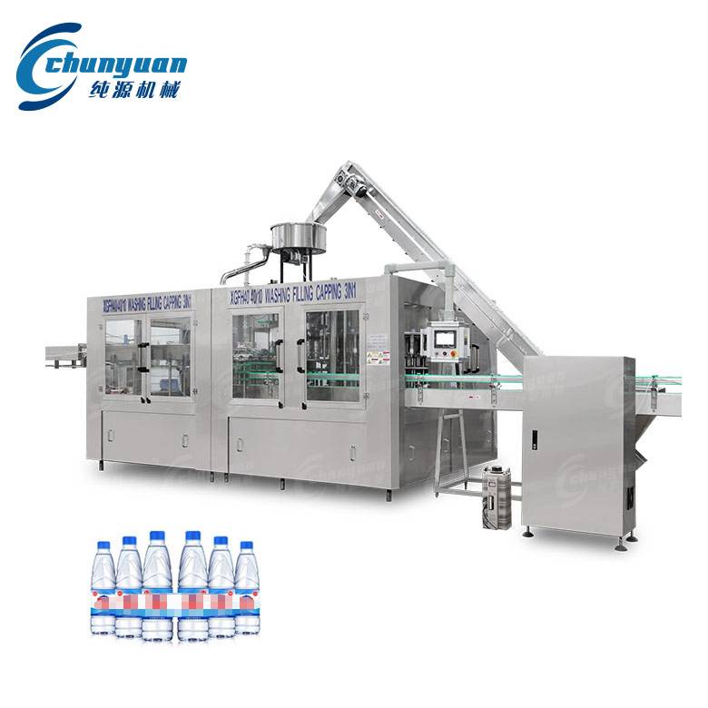 三合一纯净水灌装机