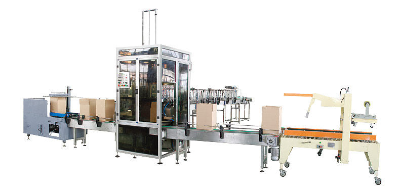 全自动开箱、装箱、封箱机组